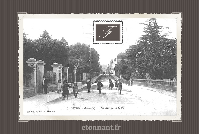 Carte postale ancienne de Segré (49 Maine-et-Loire)