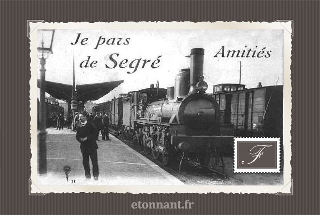 Carte postale ancienne de Segré (49 Maine-et-Loire)