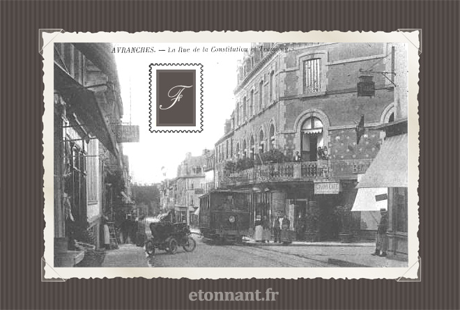 Carte postale ancienne de Avranches (50 Manche)