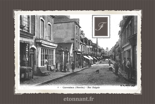 Carte postale ancienne : Carentan