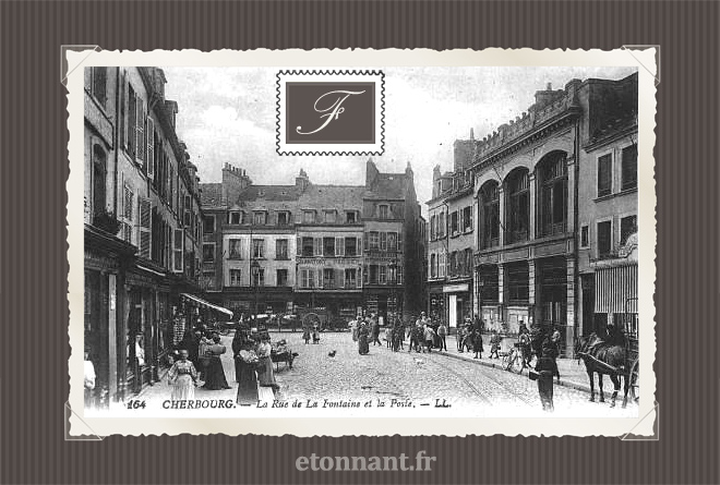 Carte postale ancienne de Cherbourg (50 Manche)