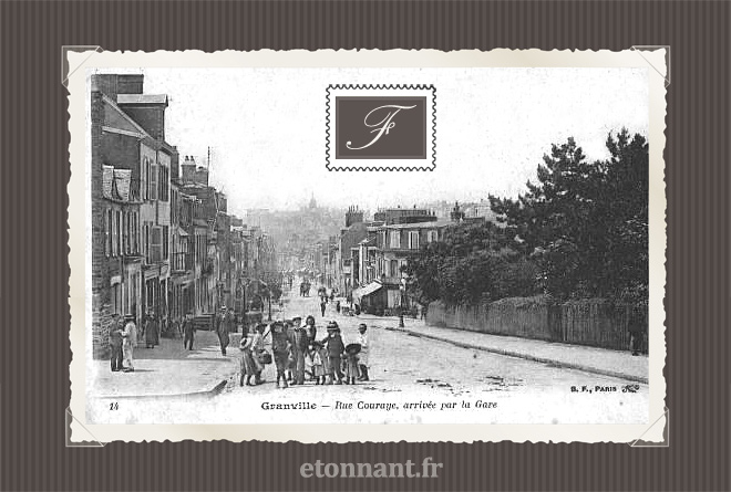 Carte postale ancienne : Granville