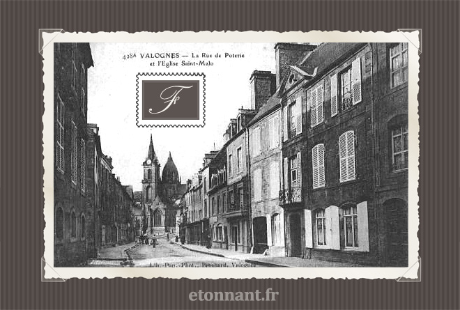 Carte postale ancienne : Valognes
