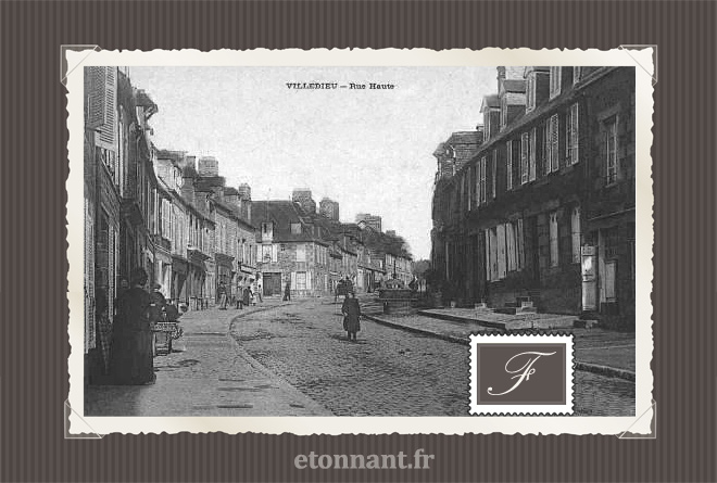 Carte postale ancienne : Villedieu-les-Poêles
