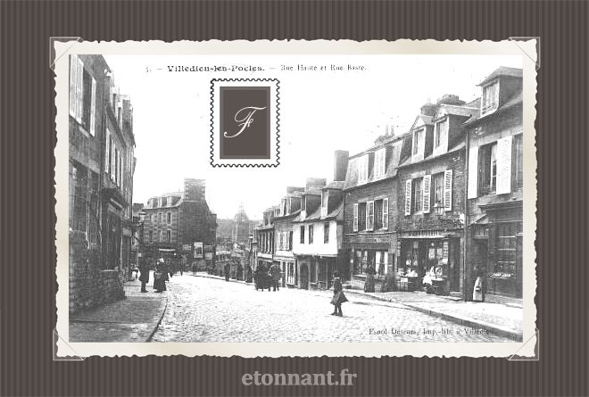 Carte postale ancienne : Villedieu-les-Poêles