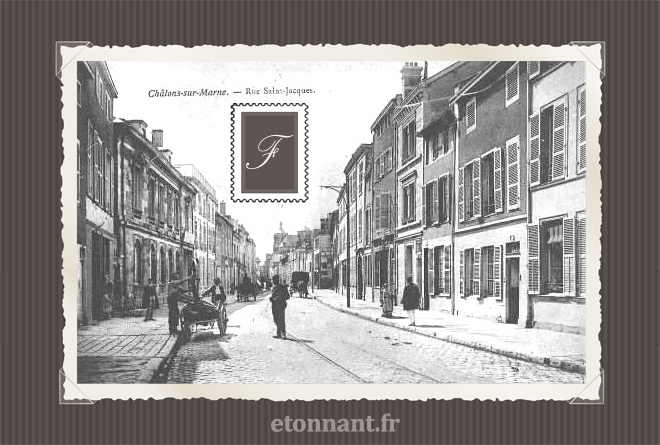 Carte postale ancienne de Châlons-en-Champagne (51 Marne)