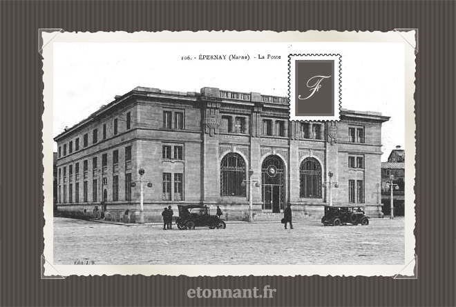 Carte postale ancienne de Epernay (51 Marne)