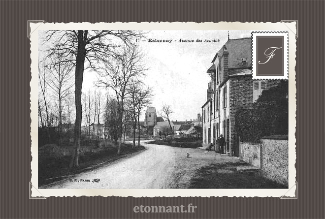 Carte postale ancienne : Esternay