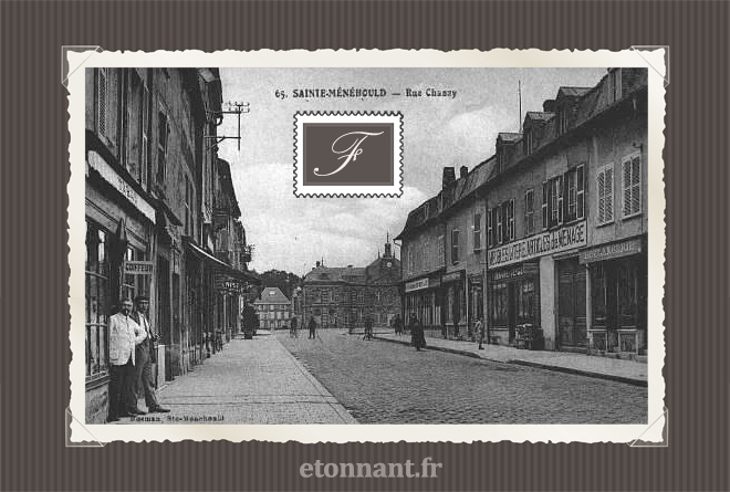 Carte postale ancienne de Sainte-Menehould (51 Marne)
