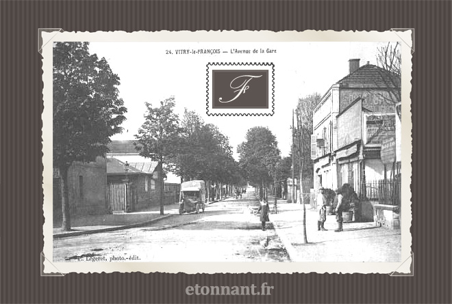 Carte postale ancienne de Vitry-le-François (51 Marne)