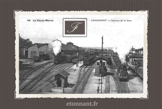 Carte postale ancienne de Chaumont (52 Haute-Marne)