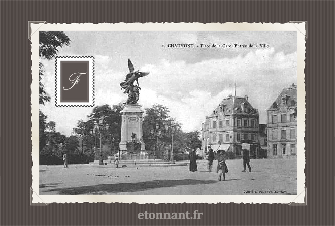 Carte postale ancienne de Chaumont (52 Haute-Marne)