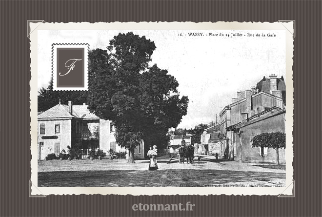 Carte postale ancienne : Wassy