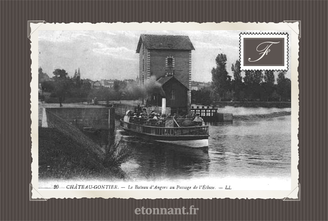 Carte postale ancienne de Château-Gontier (53 Mayenne)