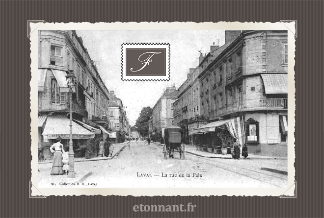 Carte postale ancienne de Laval (53 Mayenne)