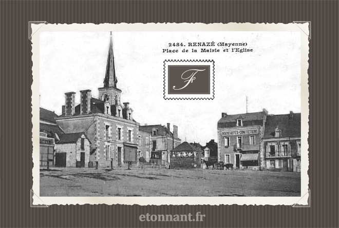 Carte postale ancienne : Renazé