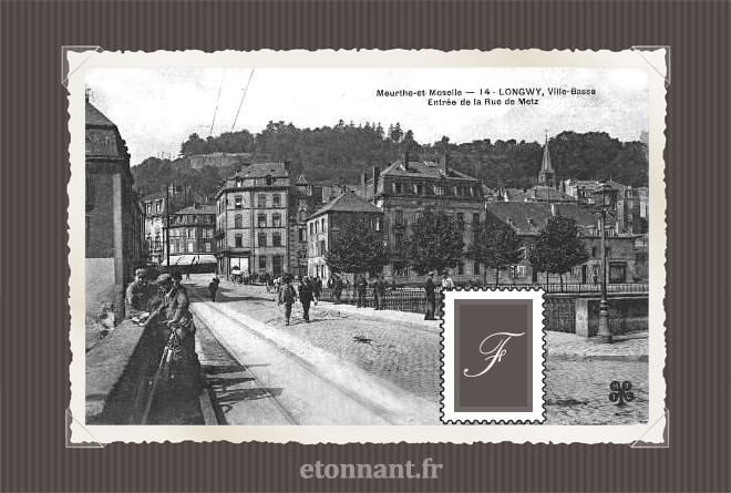 Carte postale ancienne : Longwy