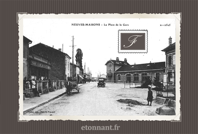 Carte postale ancienne : Neuves-Maisons