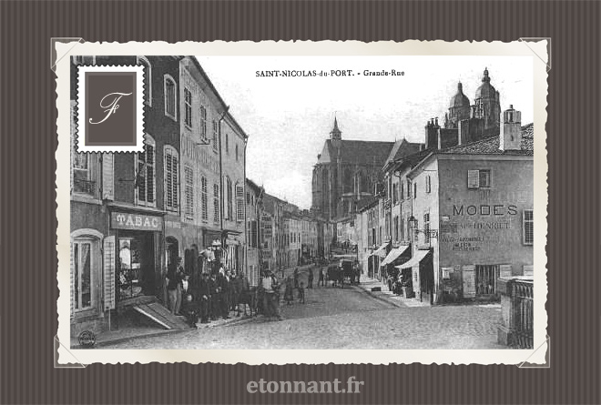 Carte postale ancienne : Saint-Nicolas-de-Port