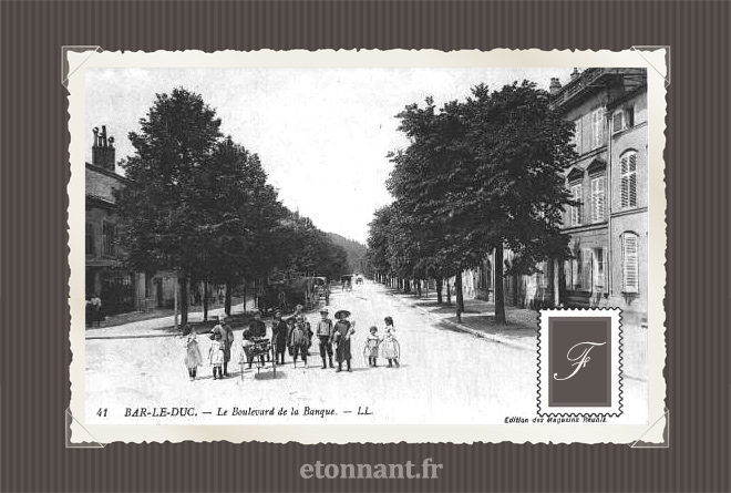 Carte postale ancienne de Bar-le-Duc (55 Meuse)