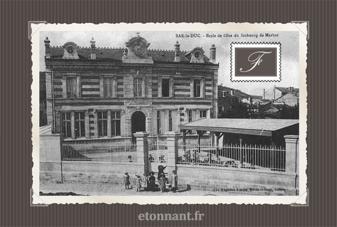 Carte postale ancienne de Bar-le-Duc (55 Meuse)