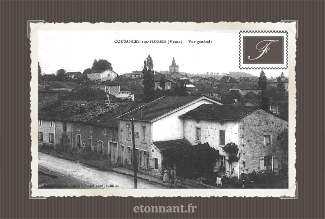 Carte postale ancienne : Cousances-les-Forges