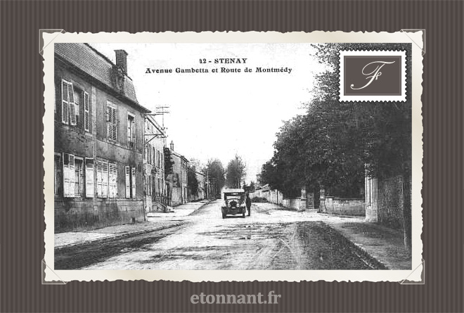 Carte postale ancienne : Stenay