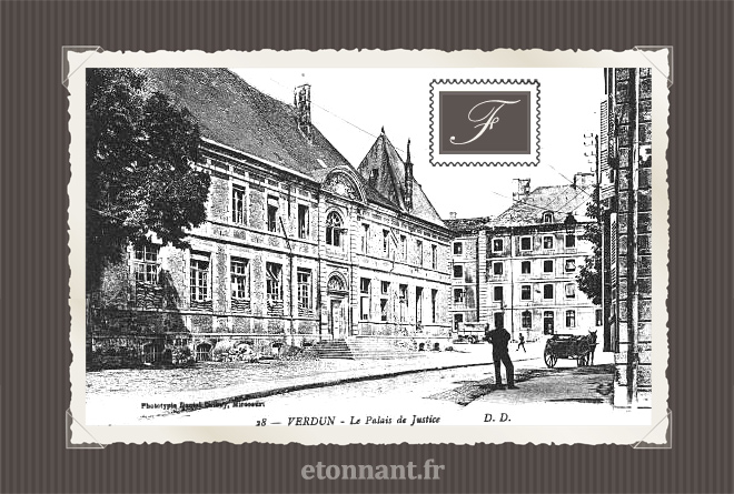 Carte postale ancienne de Verdun (55 Meuse)
