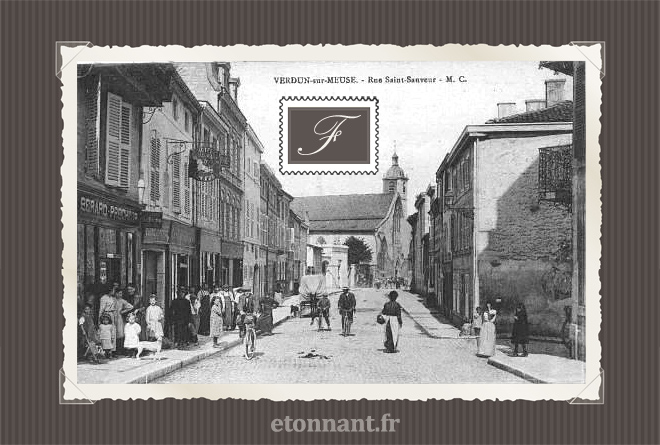 Carte postale ancienne de Verdun (55 Meuse)