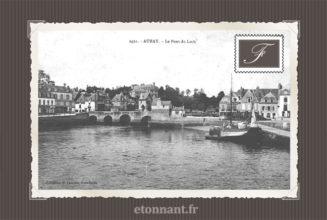 Carte postale ancienne : Auray
