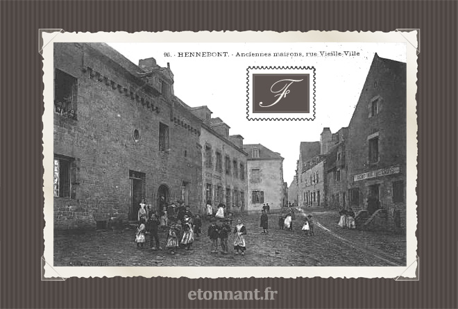 Carte postale ancienne : Hennebont