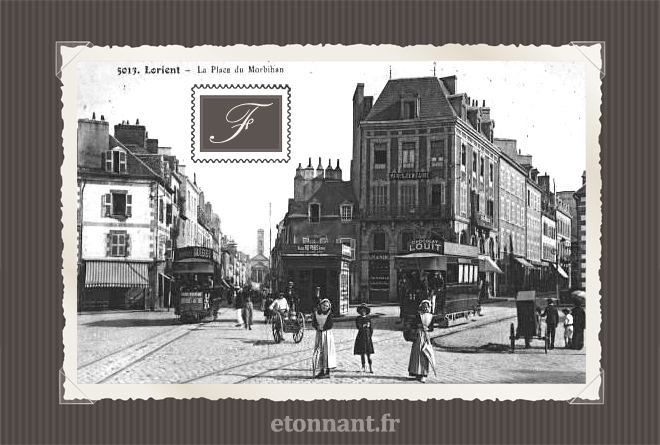 Carte postale ancienne de Lorient (56 Morbihan)