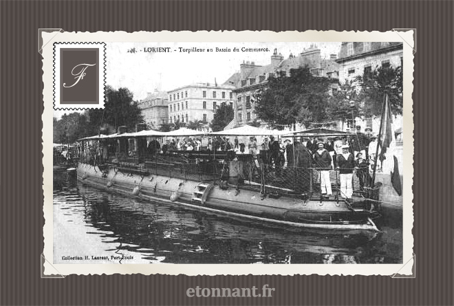 Carte postale ancienne de Lorient (56 Morbihan)