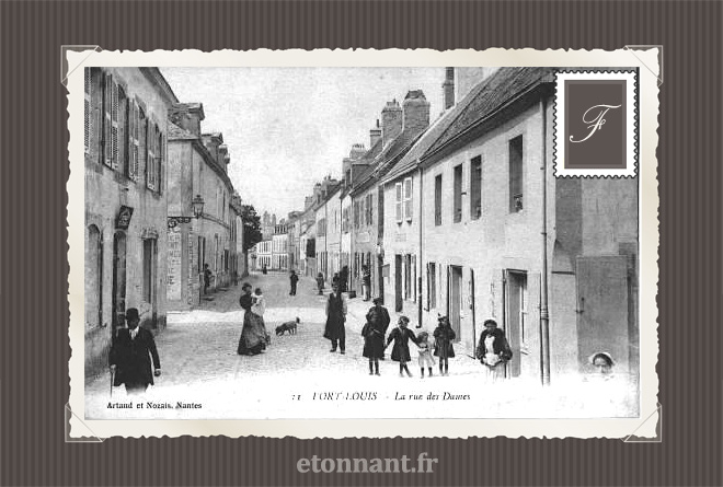 Carte postale ancienne : Port-Louis