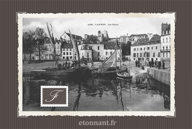 Carte postale ancienne de Vannes (56 Morbihan)