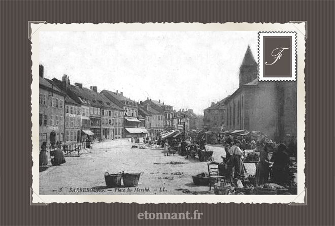 Carte postale ancienne de Sarrebourg (57 Moselle)