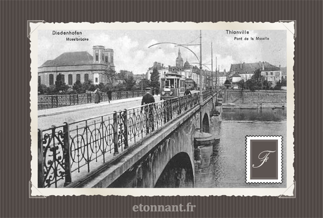Carte postale ancienne de Thionville (57 Moselle)