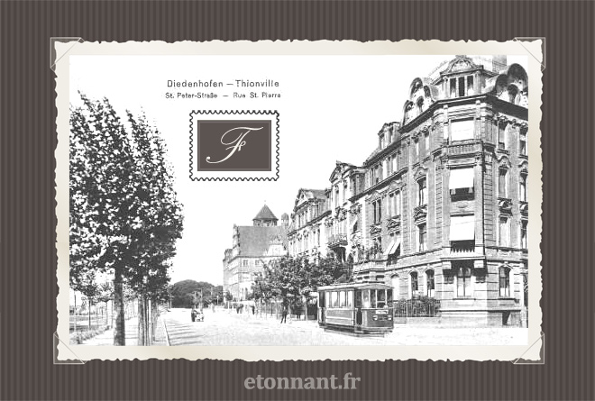 Carte postale ancienne de Thionville (57 Moselle)