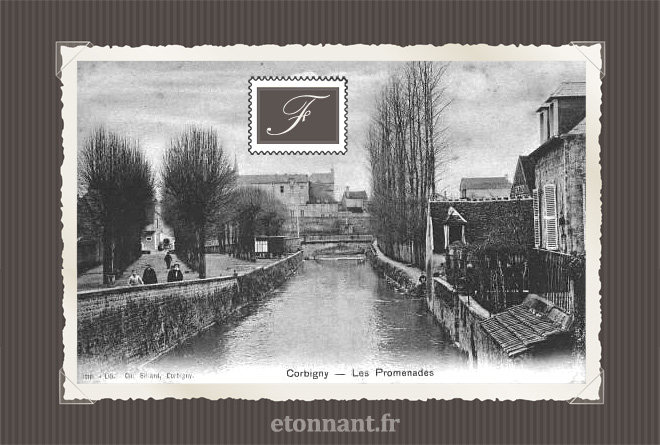 Carte postale ancienne : Corbigny