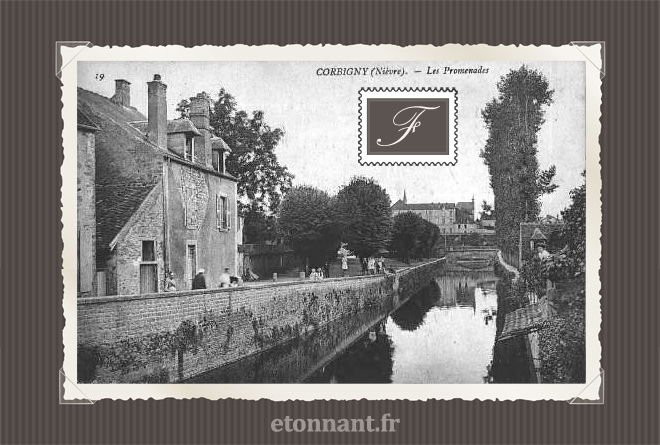 Carte postale ancienne : Corbigny