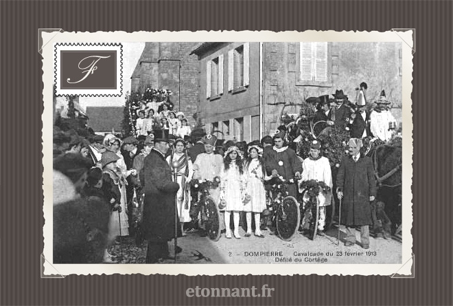 Carte postale ancienne : Dompierre-sur-Nièvre
