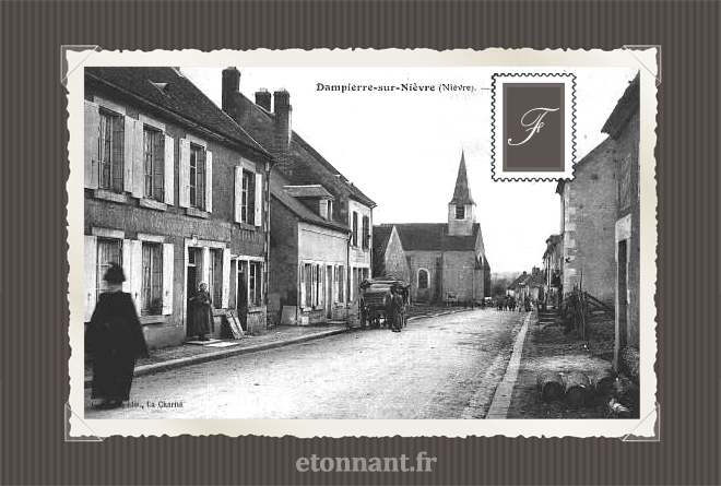 Carte postale ancienne : Dompierre-sur-Nièvre