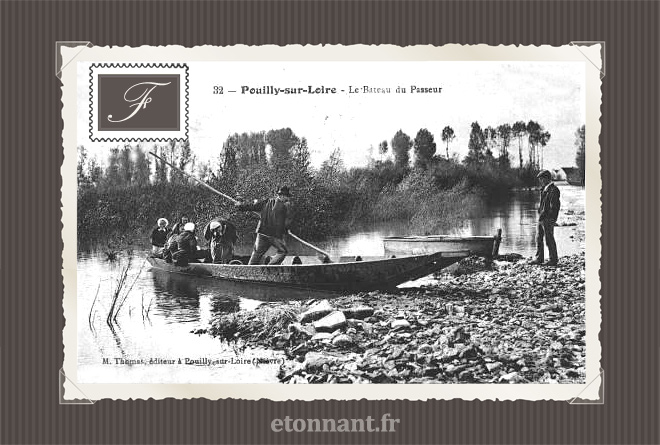 Carte postale ancienne : Pouilly-sur-Loire
