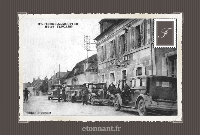 Carte postale ancienne : Saint-Pierre-le-Moûtier