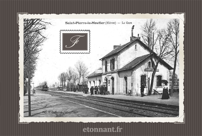 Carte postale ancienne : Saint-Pierre-le-Moûtier