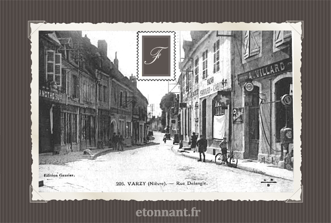 Carte postale ancienne : Varzy