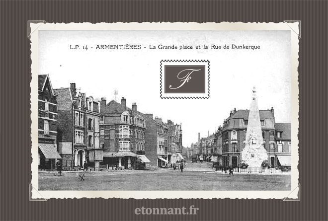 Carte postale ancienne : Armentières