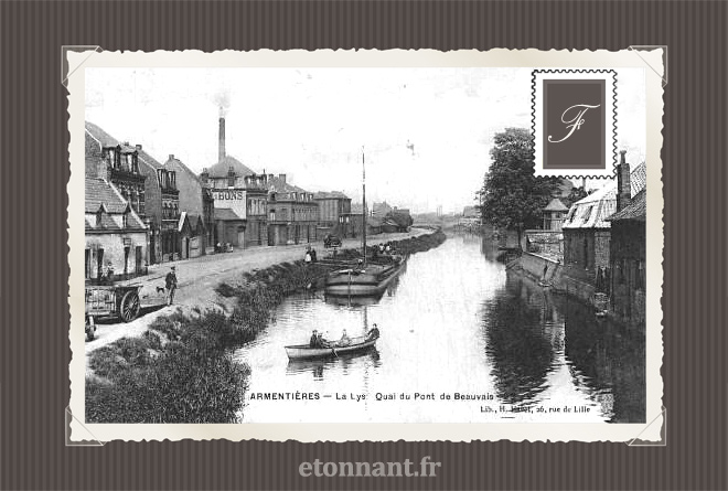 Carte postale ancienne : Armentières