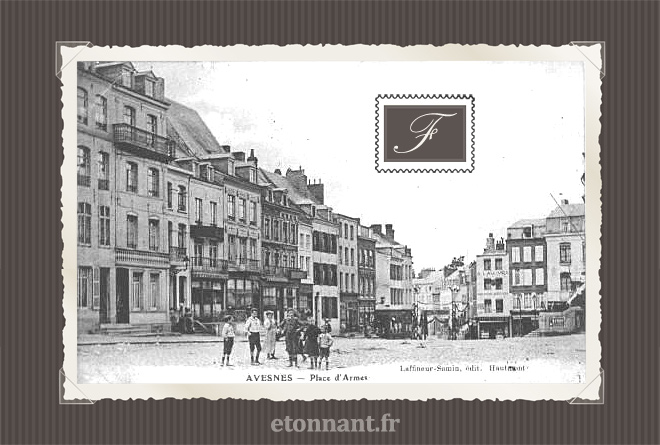 Carte postale ancienne de Avesnes-sur-Helpe (59 Nord)