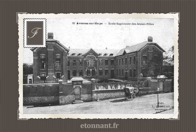 Carte postale ancienne de Avesnes-sur-Helpe (59 Nord)
